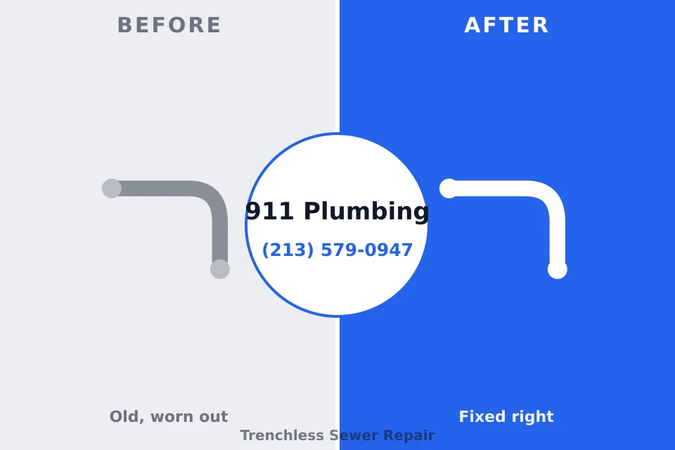 Before and after: plumbing company Milan, MO